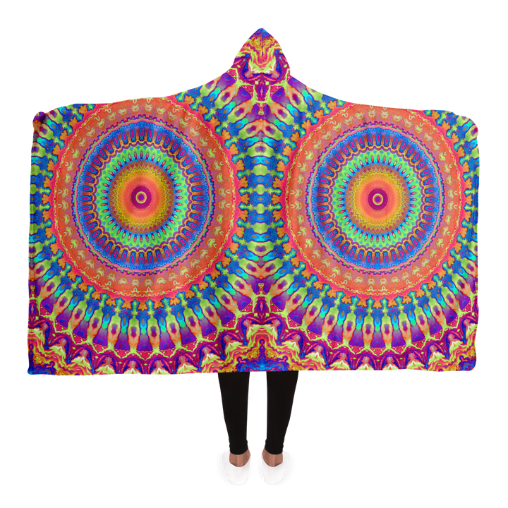 Psych-Owl | Hooded Blanket | Makroverset