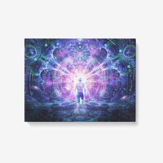 Conscious Self - 1 Piece Canvas Wall Art 24"x18" | Cameron Gray