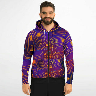 Psy Circuit 2 |  Unisex Zipper Hoodie |  Magusz