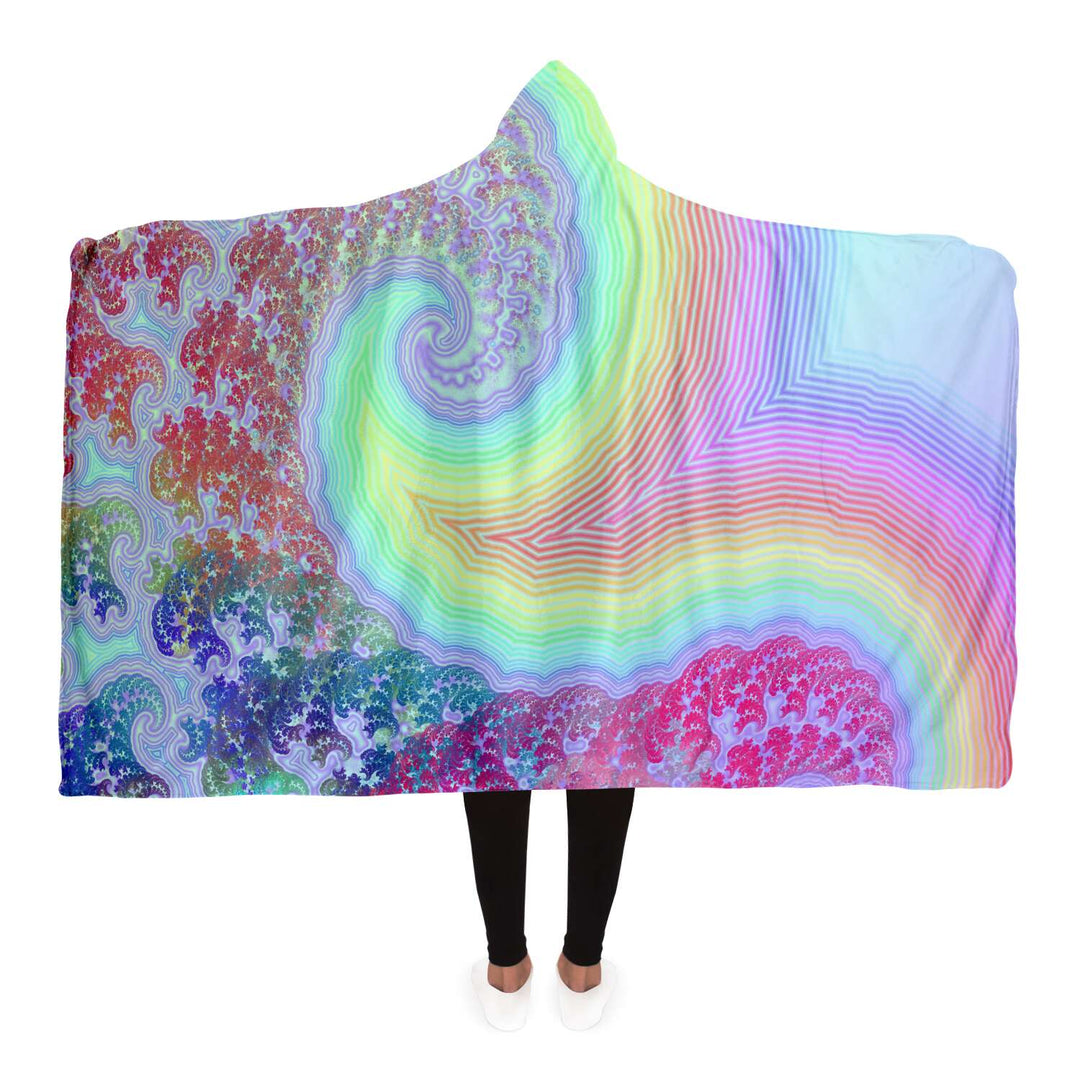 Rainbow Coast | Hooded Blanket | James Fletcher