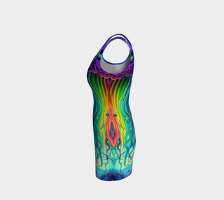 RAINBOW JELLY JOURNEY BODYCON DRESS | ACIDMATH GUY