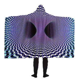 Tingling Torus Hooded Blanket | Rob Mack