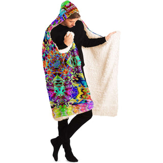 Kaleidos II | Hooded Blanket | Makroverset