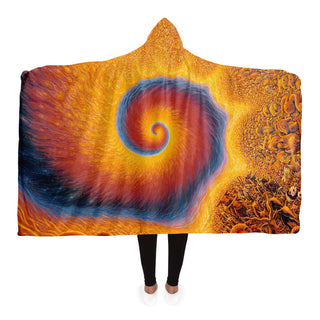 Spiral Genesis | Hooded Blanket | Mark Henson