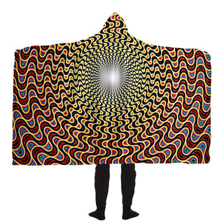 Swirl Hooded Blanket | Rob Mack
