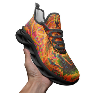 DEATH BY ASTONISHMENT | Unisex Mesh Knit Sneakers | SALVIADROID