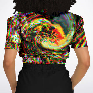 Dragon Peak | Fashion Cropped Sweatshirt | Makroverset