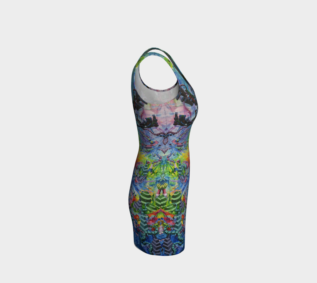 Garden of Earthly Delight | Bodycon Dress | Dylan Thomas Brooks