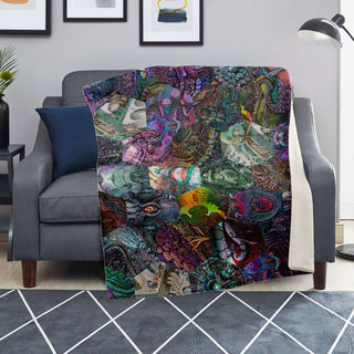 Hex Pattern Montage | Blanket | James Fletcher