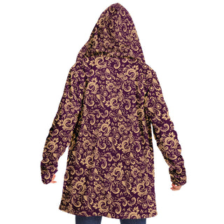 Oriental Floral Pattern - Amethyst | Cloak | Mandalazed
