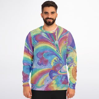 Rings of Splaturn Knit Sweatshirt | Dylan Thomas Brooks