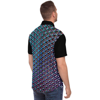 Stasis | Button Down T-Shirt | Austin Blake