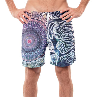 Waiting Bliss - Men's All-over Print Beach Shorts | Cameron Gray