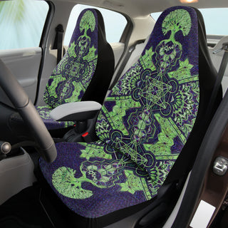 Geometric Purple | Seat Cover | Mil Et Une