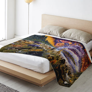 March of Progress MIcrofleece Blanket  | Mark Henson
