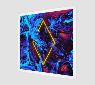 Heavens On Fire Art Print by Geoglyser