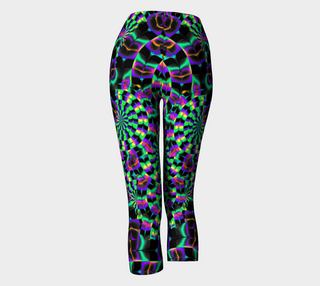 Green Clockwork Capris | Hubert S