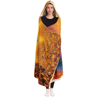 Spiral Genesis | Hooded Blanket | Mark Henson