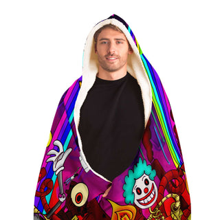 Super Jail Hooded Blanket | Miko Art