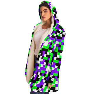 Purple Pixel Cloak | Hubert S