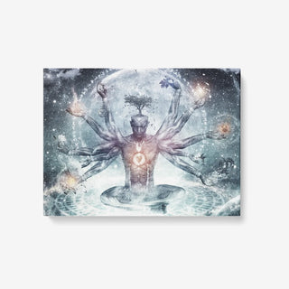 The Neverending Dreamer - 1 Piece Canvas Wall Art 24"x18" | Cameron Gray