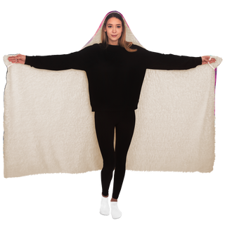 Glitchy Galaxy | Hooded Blanket | Makroverset