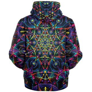 HEALING HEAVEN MICEROFLEECE HOODIE | ROB MACK