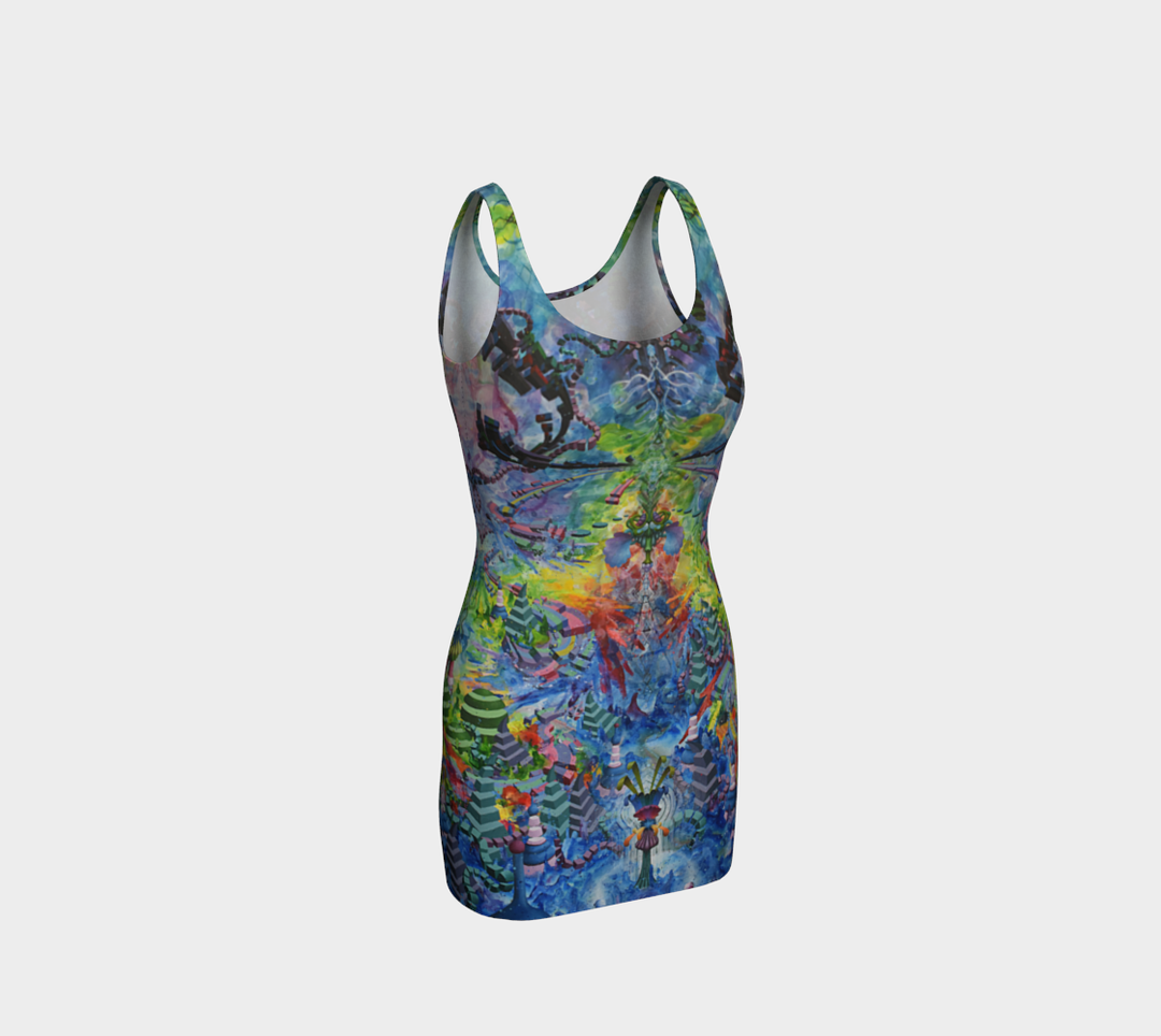 Garden of Earthly Delight | Bodycon Dress | Dylan Thomas Brooks