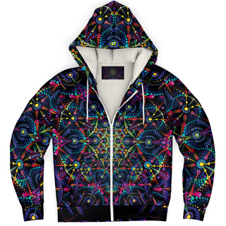 HEALING HEAVEN MICEROFLEECE HOODIE | ROB MACK