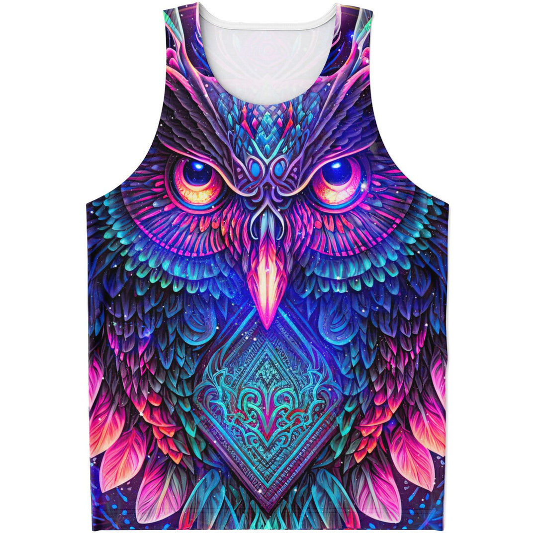 Spirit Owl | Unisex Tank Top | Cameron Gray