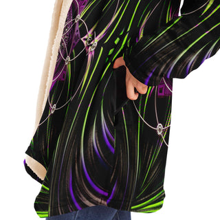 SEEDOFLIFE || Microfleece Cloak || COSMIC SHIVA