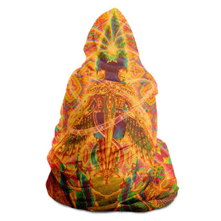 Death by Astonishment Hooded Blanket | Salvia Droid
