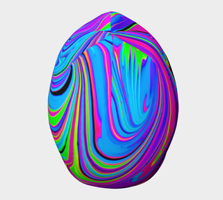 COSMIC FLOW BEANIE | PSYCHEDELIC POUR HOUSE