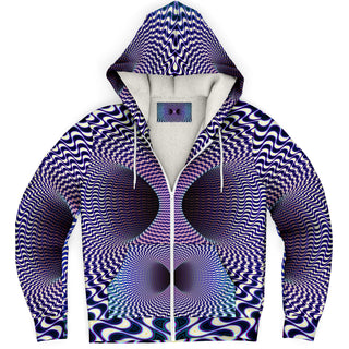 TINGLING TORUS MICROFLEECE HOODIE | ROB MACK
