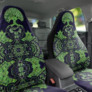 Geometric Purple | Seat Cover | Mil Et Une