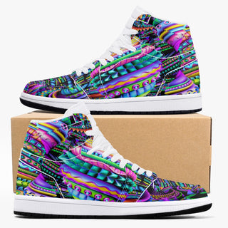 DMT carousel | High-Top Leather Sneakers | Psypepper