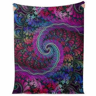 Psyreductive Spiral | Microfleece Blanket | James Fletcher