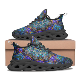 PSYCHEDELIC SYMPHONY | Unisex Bounce Mesh Knit Sneakers | IMRAN