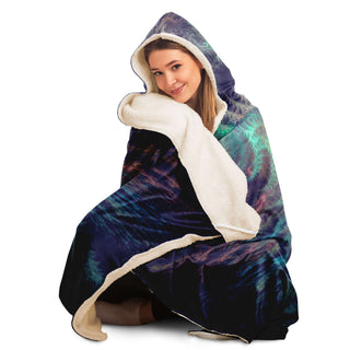Salvia Drift | Hooded Blanket | James Fletcher