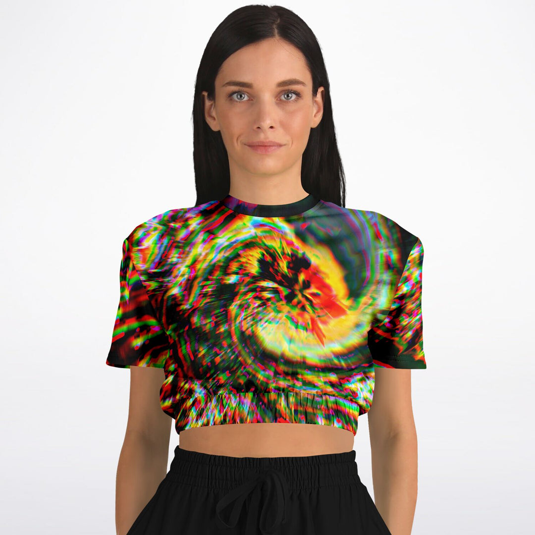 Dragon Peak | Fashion Cropped Sweatshirt | Makroverset