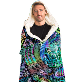 Time Temple | Hooded Blanket | James Fletcher