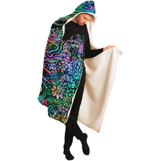 Time Temple | Hooded Blanket | James Fletcher
