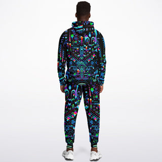 Mystic Move CYAN Fashion Hoodie and Joggers