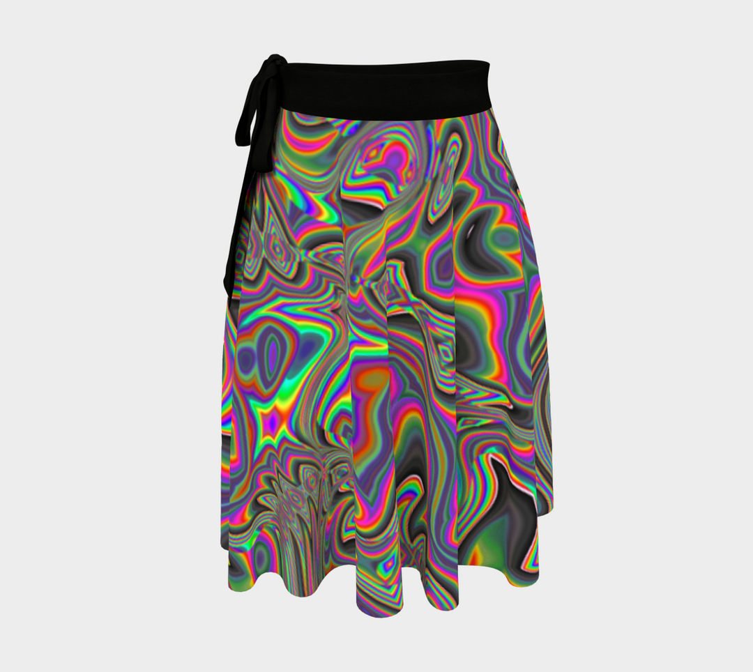 Psy Swirl 3000 | Wrap Skirt | Hubert Solczynski