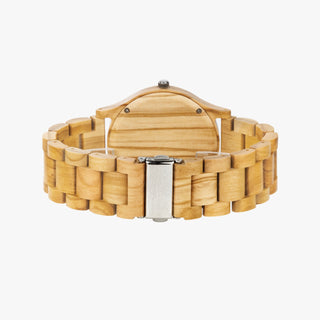 Gem Flow Italian Olive Lumber Wooden Watch | Dylan Thomas Brooks