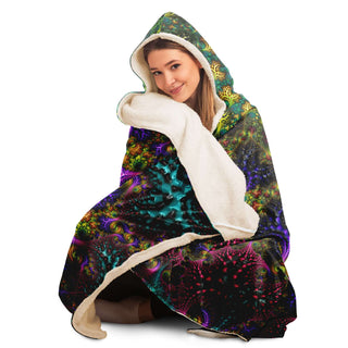 Great Cosmic Reef | Hooded Blanket | Makroverset