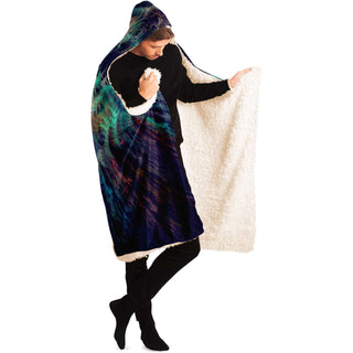 Salvia Drift | Hooded Blanket | James Fletcher