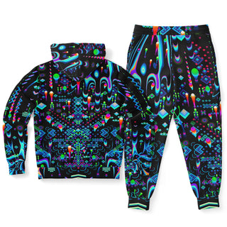 Mystic Move CYAN Fashion Hoodie and Joggers