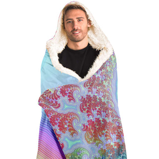 Rainbow Coast | Hooded Blanket | James Fletcher