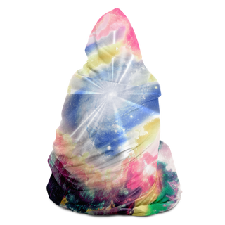 Glitchy Galaxy | Hooded Blanket | Makroverset